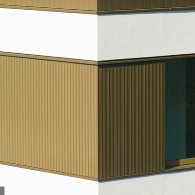 Perforated facade sheets - Meander profile | Perfora.sk