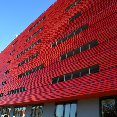 Perforated facade sheets - Meander profile | Perfora.sk