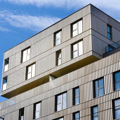 Perforated facade sheets - Meander profile | Perfora.sk