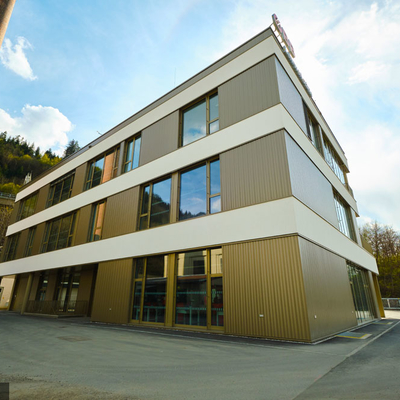 Perforated facade sheets - Meander profile | Perfora.sk