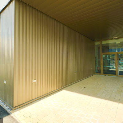 Perforated facade sheets - Meander profile | Perfora.sk