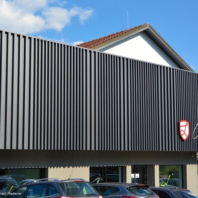 Perforated facade sheets - Meander profile | Perfora.sk