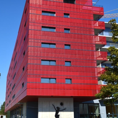 Perforated facade sheets - Meander profile | Perfora.sk