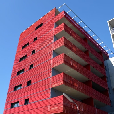 Perforated facade sheets - Meander profile | Perfora.sk